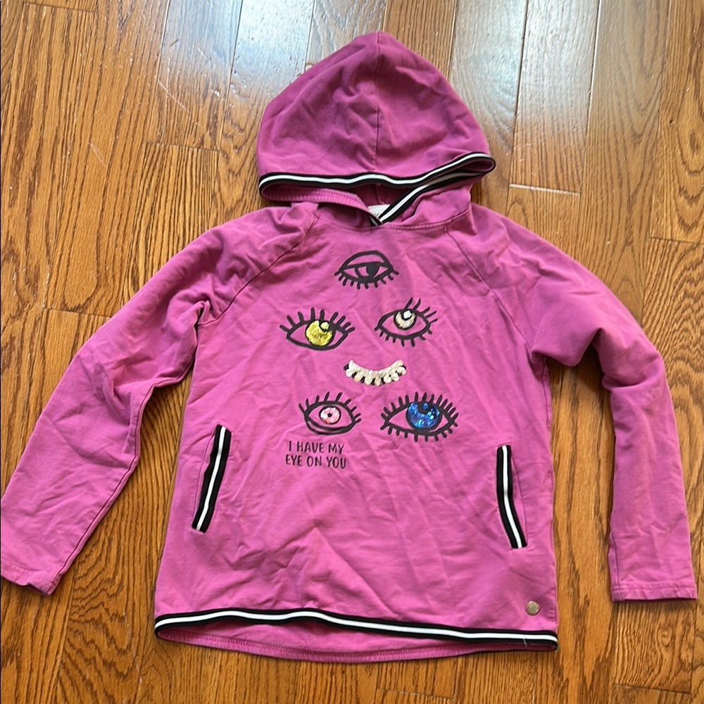 Kids Hoodie with Eye Design